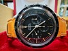 105.003-63 ed white omega speedmaster with rare decimal bezel at Brittons watches